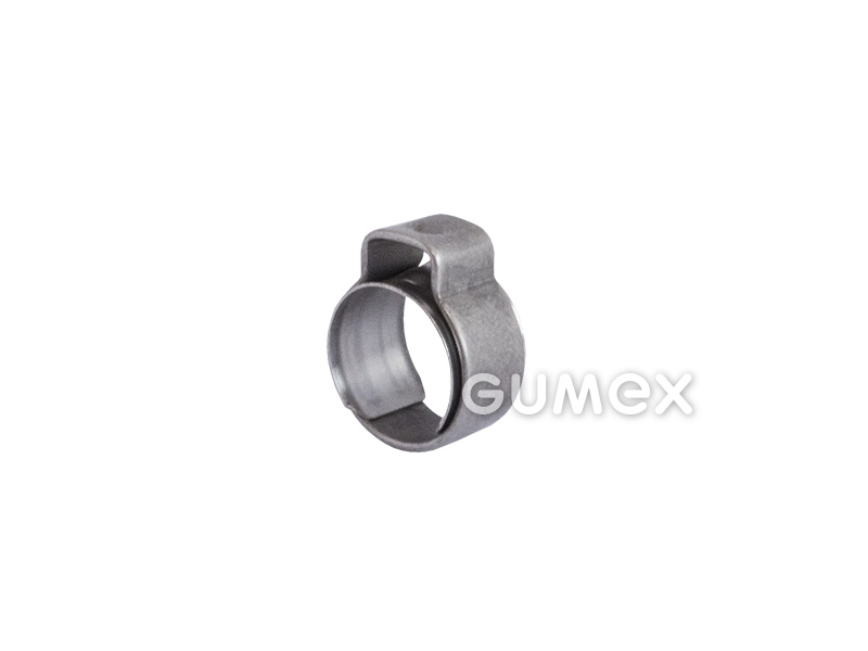 Einohrschelle mit Einsatz OETIKER PG 154, 2,5-2,9/5,5mm, Edelstahl, 